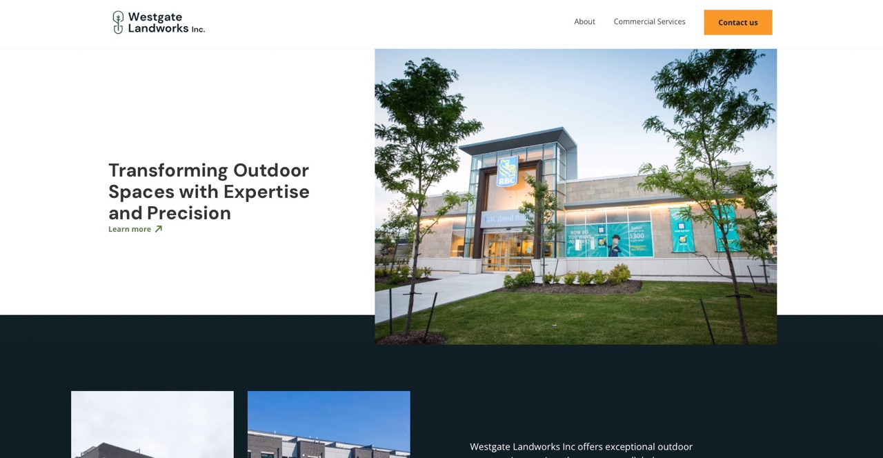 Westgate Landworks website