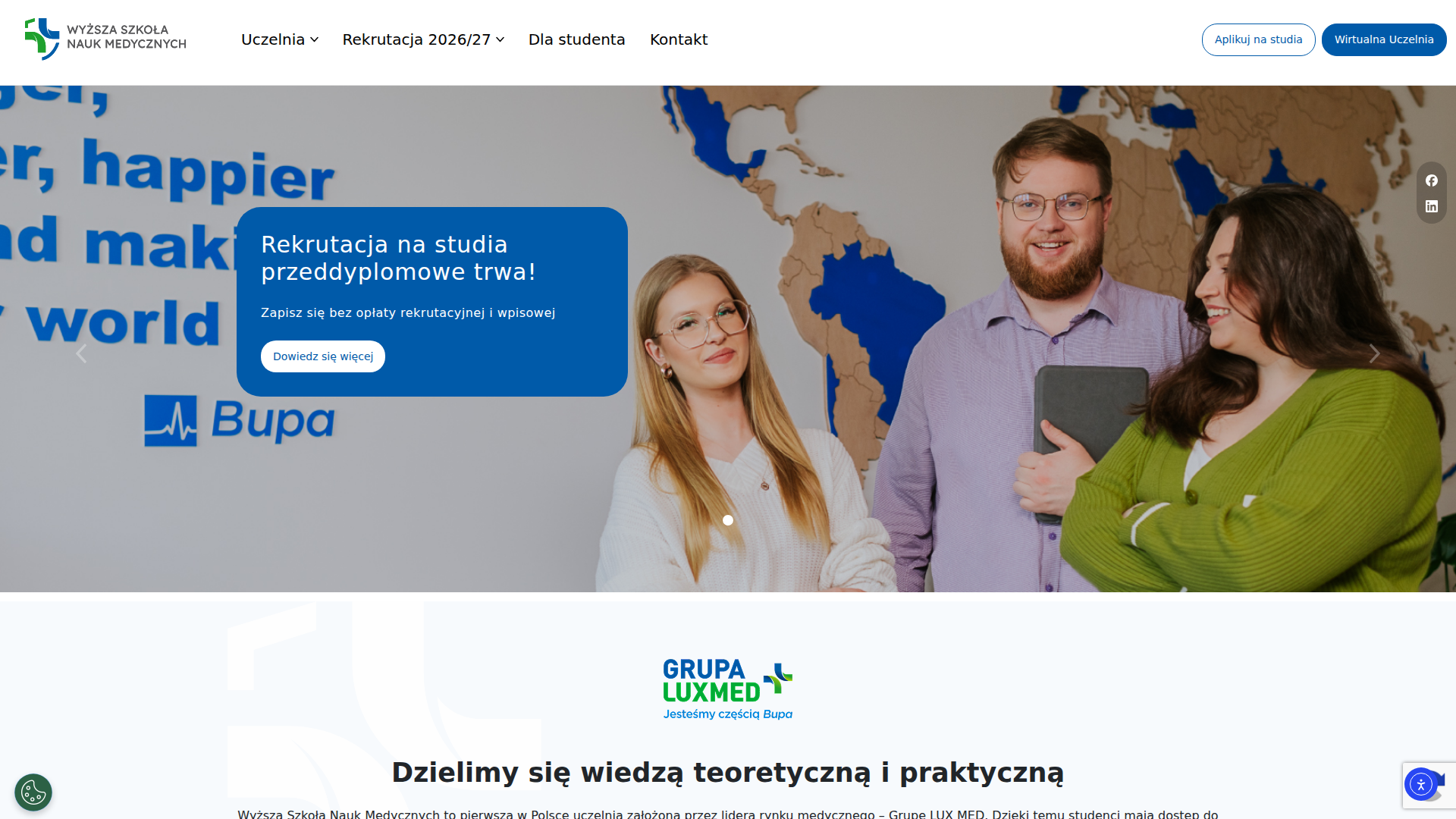 WSNM medical university website